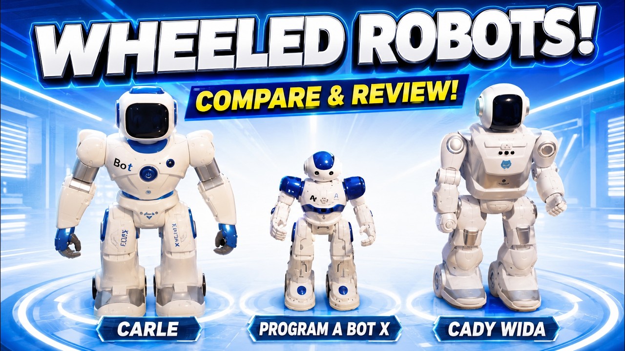 Robots with wheels compared!