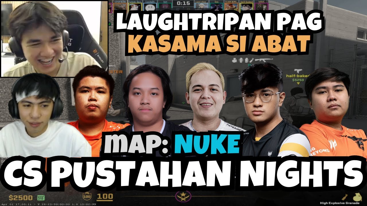 KUKUYS CS NIGHTS | SOBRANG LAUGHTRIP PAG KAMPI MO SI ABAT | PARANG GRADE 4 ANG LARUAN SA CS?