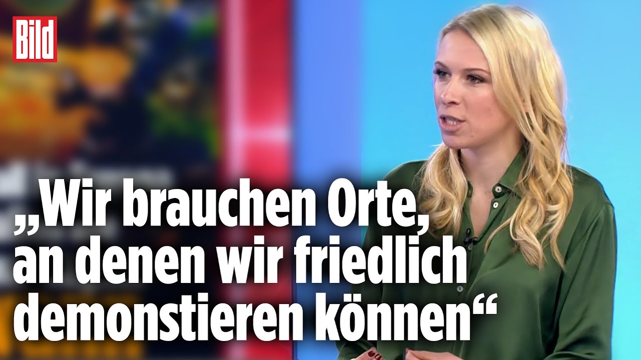 Corona-Demo: Emp&ouml;rung nach Waffeneinsatz-Tweet | Nena Schink bei BILD Live