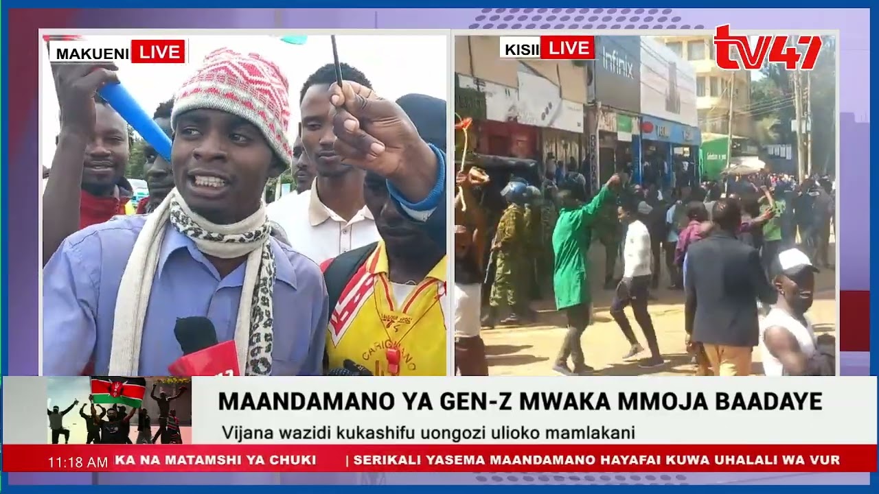 Gen Z wa Makueni waandamana kulilia haki za waliouawa kikatili na polisi mwaka mmoja uliopita
