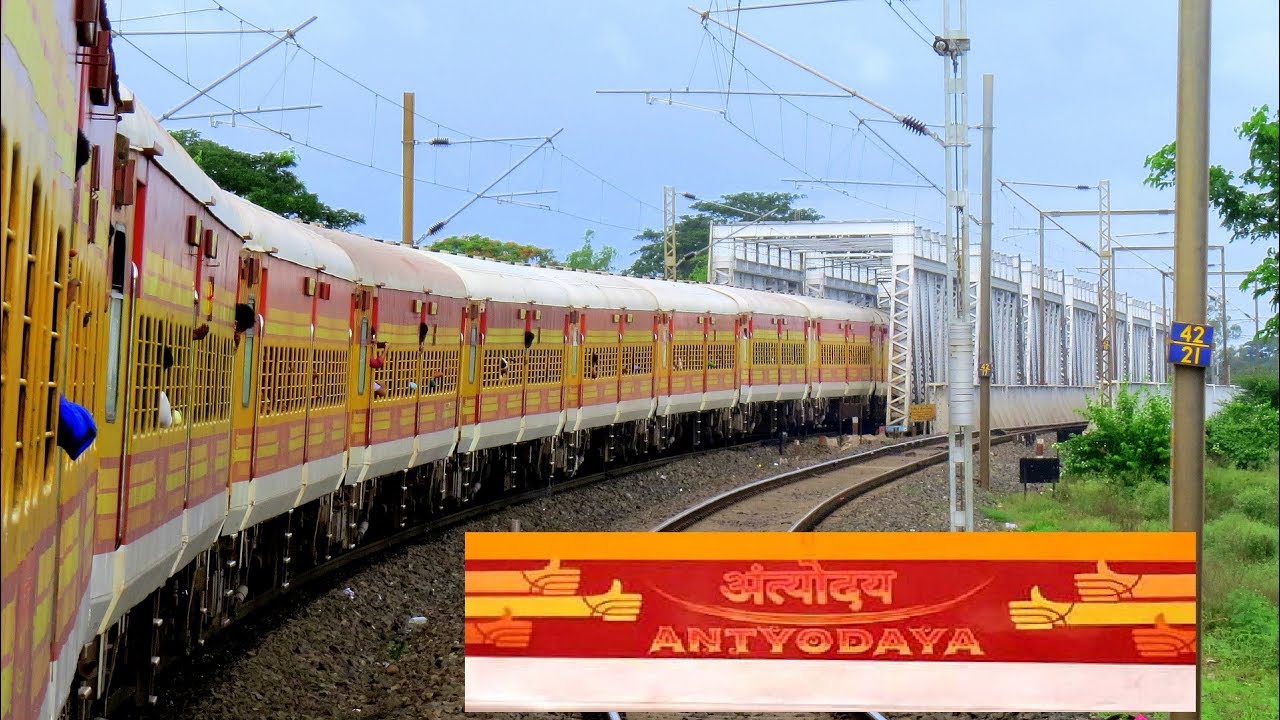 WAP 1 ANTYODAYA Exp LHB Ride | Spotting HUMSAFAR , VSKP WAP7 , SHATABDI & many more
