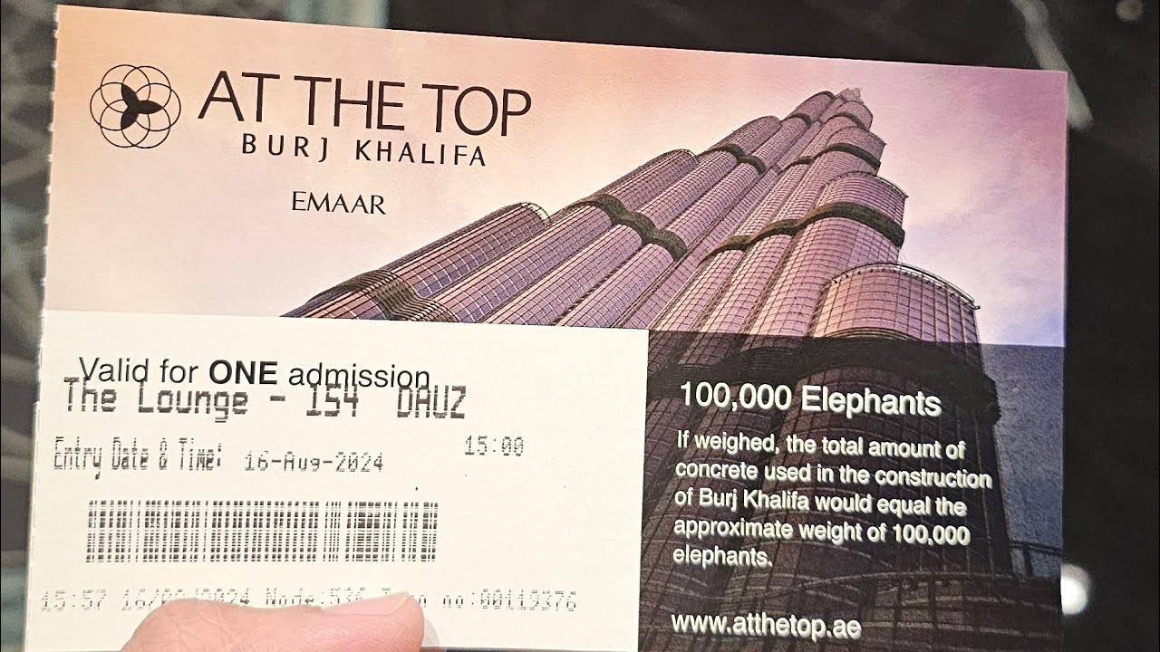 Burj Khalifa, Top of the World 🌎