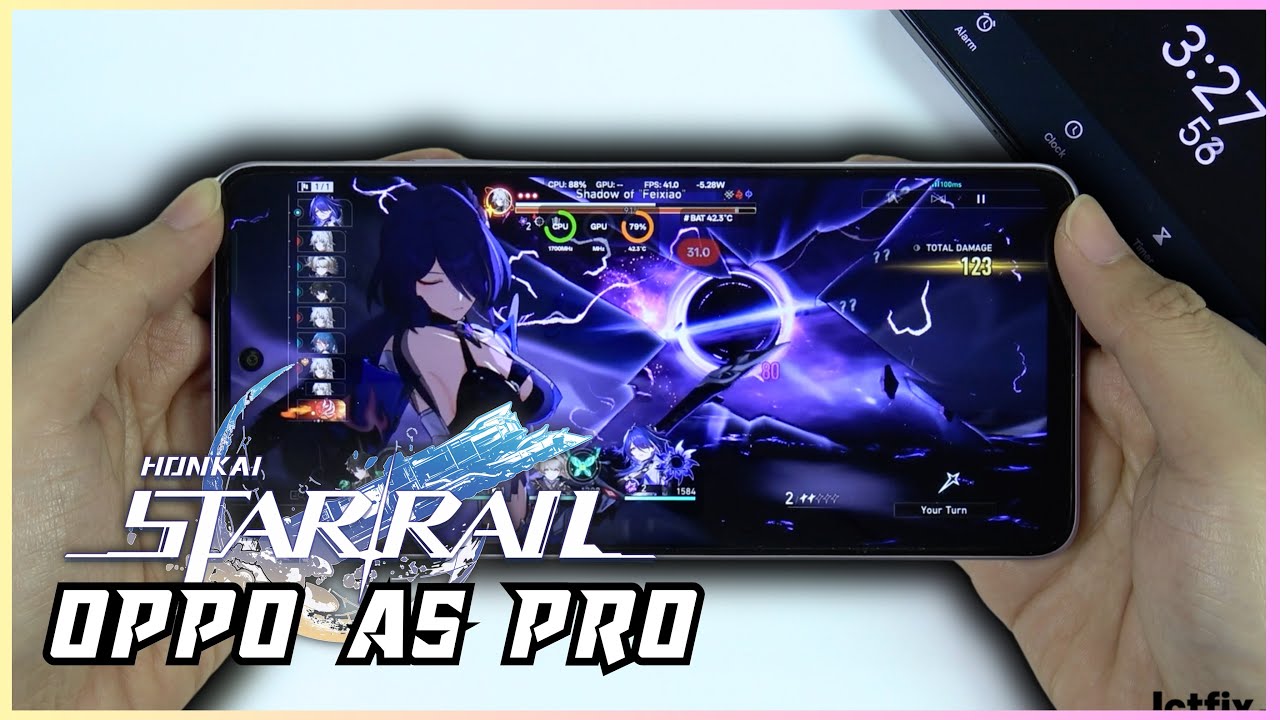 Oppo A5 Pro Honkai Star Rail Gaming test | Dimensity 6300, 120Hz Display