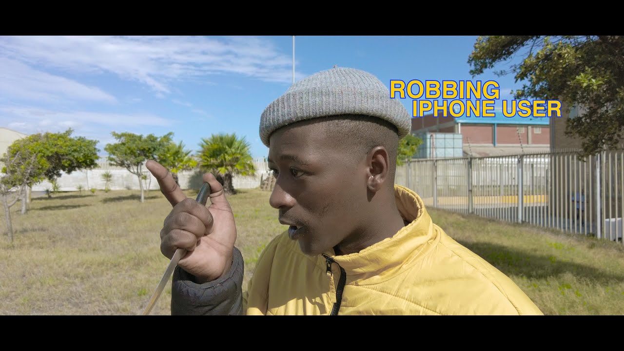 ROBBING IPHONE USER | SKITS | COMEDY | XHOSANOSTRA please subscribe