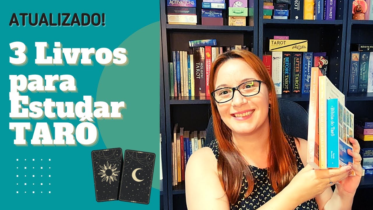 3 Livros para Estudar TARÔ - Atualizado! - Canal LIGIA GUELFI