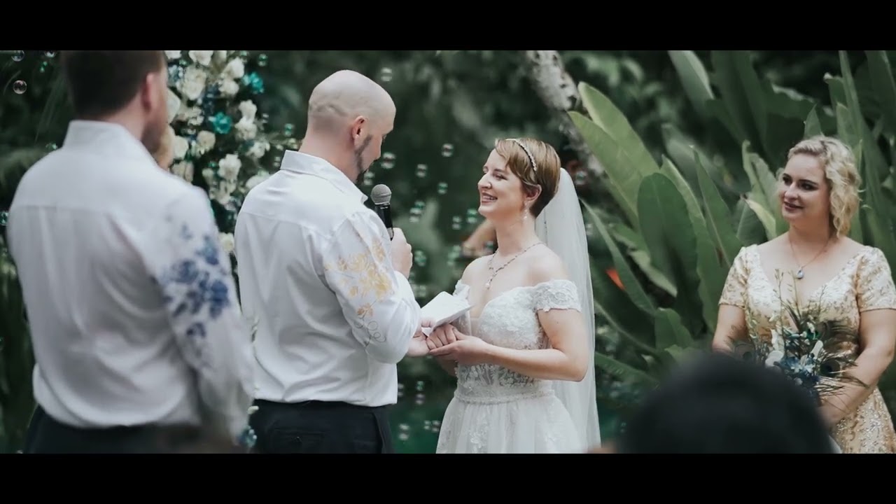 Bali Garden Forest View Wedding of Natalie & Matthew - Bali Moon Wedding