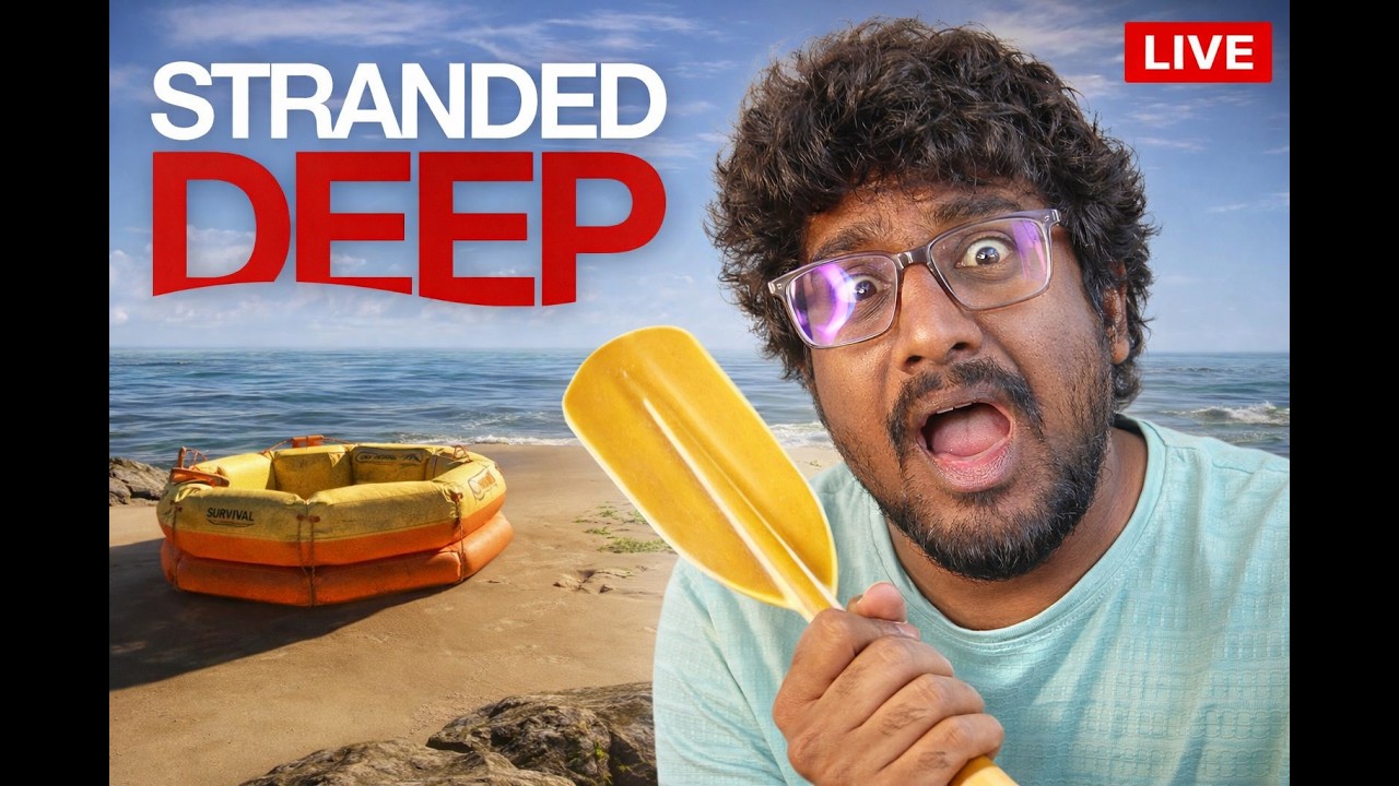 எப்படி சிக்கிருக்கேன் பாத்தியா பா? | Stranded Deep | Ep 01 | Justbin Gaming