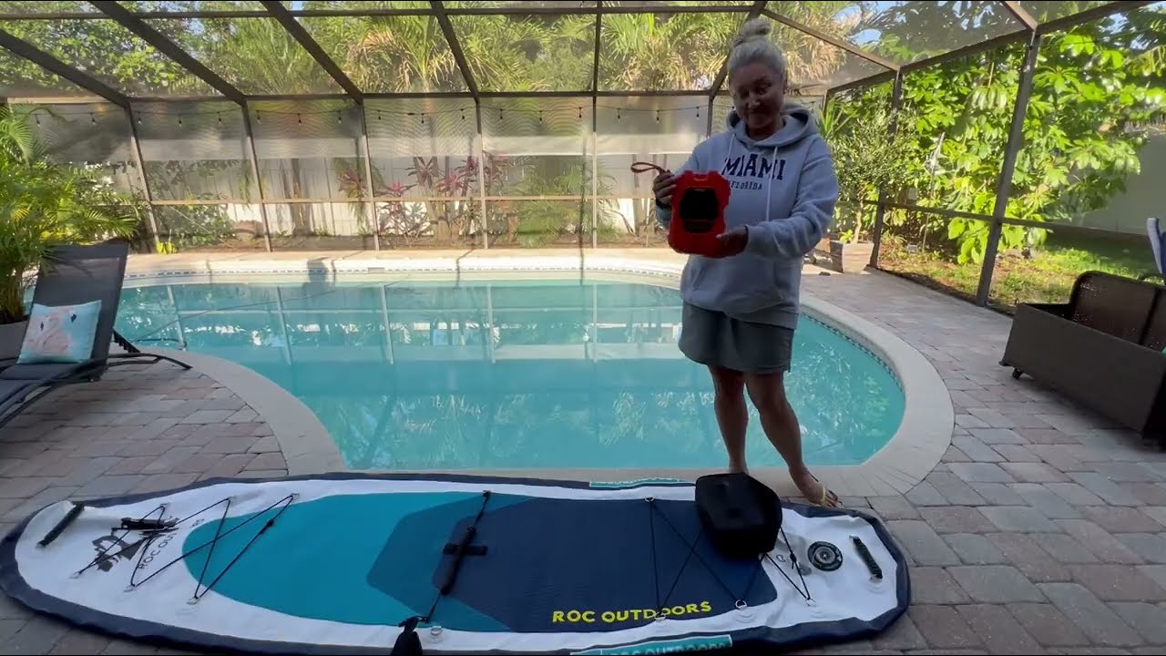 GICLE Rechargeable Paddle Board Pump Testing