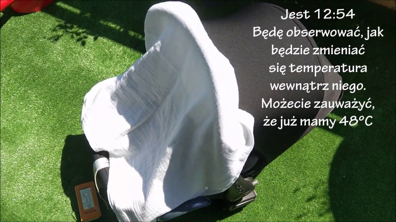 Czy nakrywanie w&oacute;zka pieluchą podnosi temperaturę?