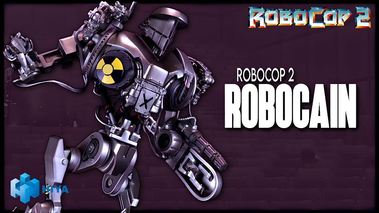 Hiya Toys Robocop 2 RoboCain Exquisite Mini Review 