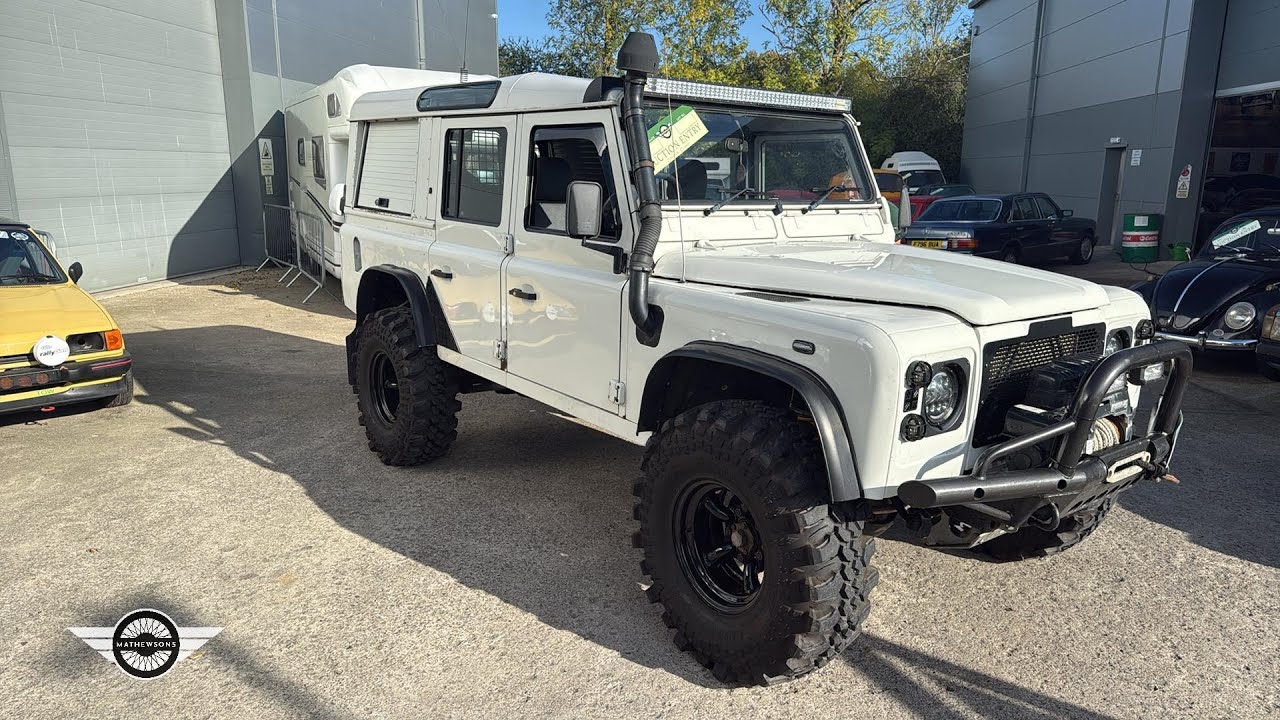 LAND ROVER DEFENDER 110 TD5 2006 года | MATHEWSONS CLASSIC CARS | АУКЦИОН: 8, 9 и 10 ОКТЯБРЯ 2025...