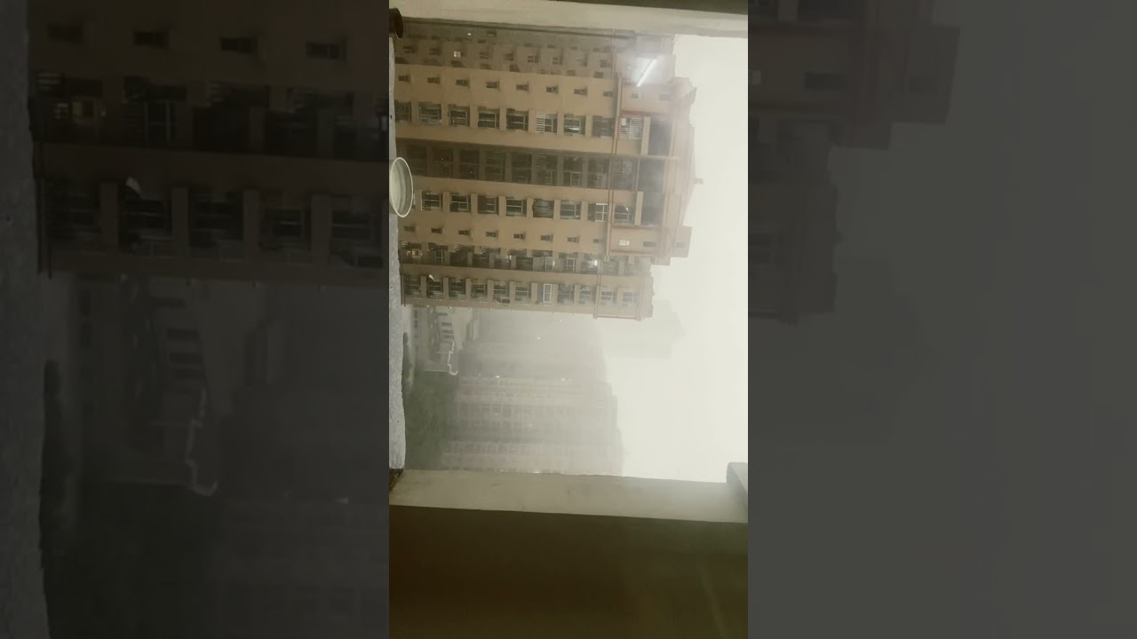Noida rain😱#neiljay #raining #hurricane