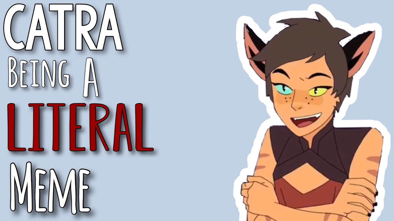 S5 Catra being a LITERAL meme - She-Ra season 5 (catra funny moments)