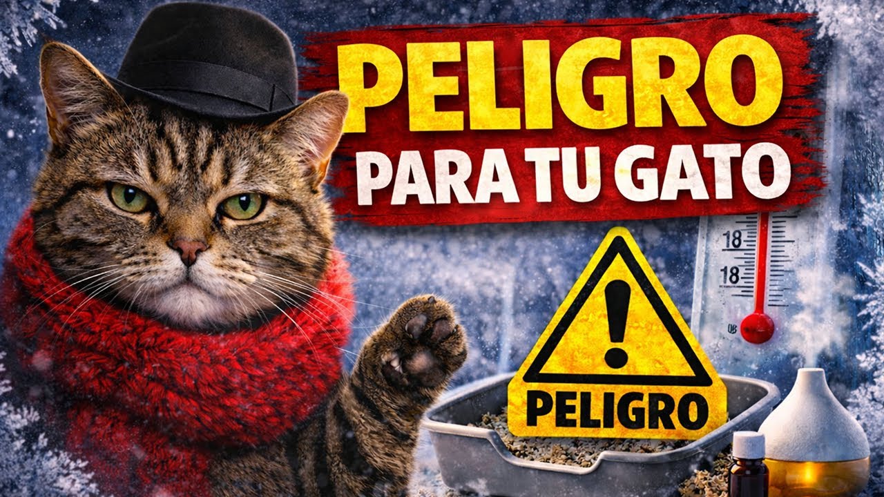 EL ERROR DE INVIERNO QUE ESTÁ ENFERMANDO A TU GATO 😼