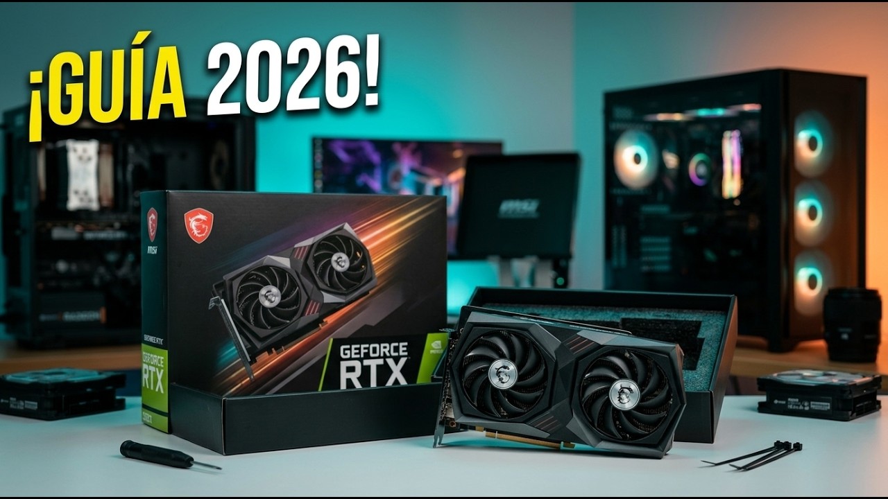 MIRA TODO LO QUE ME LLEGO PARA ARMAR UNA PC