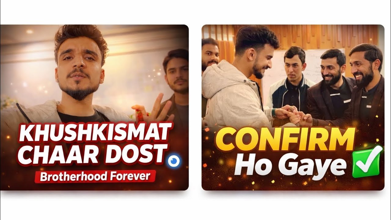 AJ CONFRM HO GAYA YAHI HAI MERE PAKKY SUCHY DOST ( Lub you yaro ) 