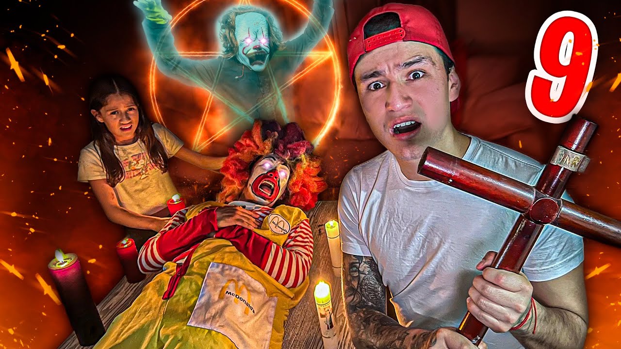 LE HAGO un EXORSISMO REAL al PAYASO de MC DONALD'S * EXPULSO el ESPIRITU del PAYASO de ALEJO IGOA