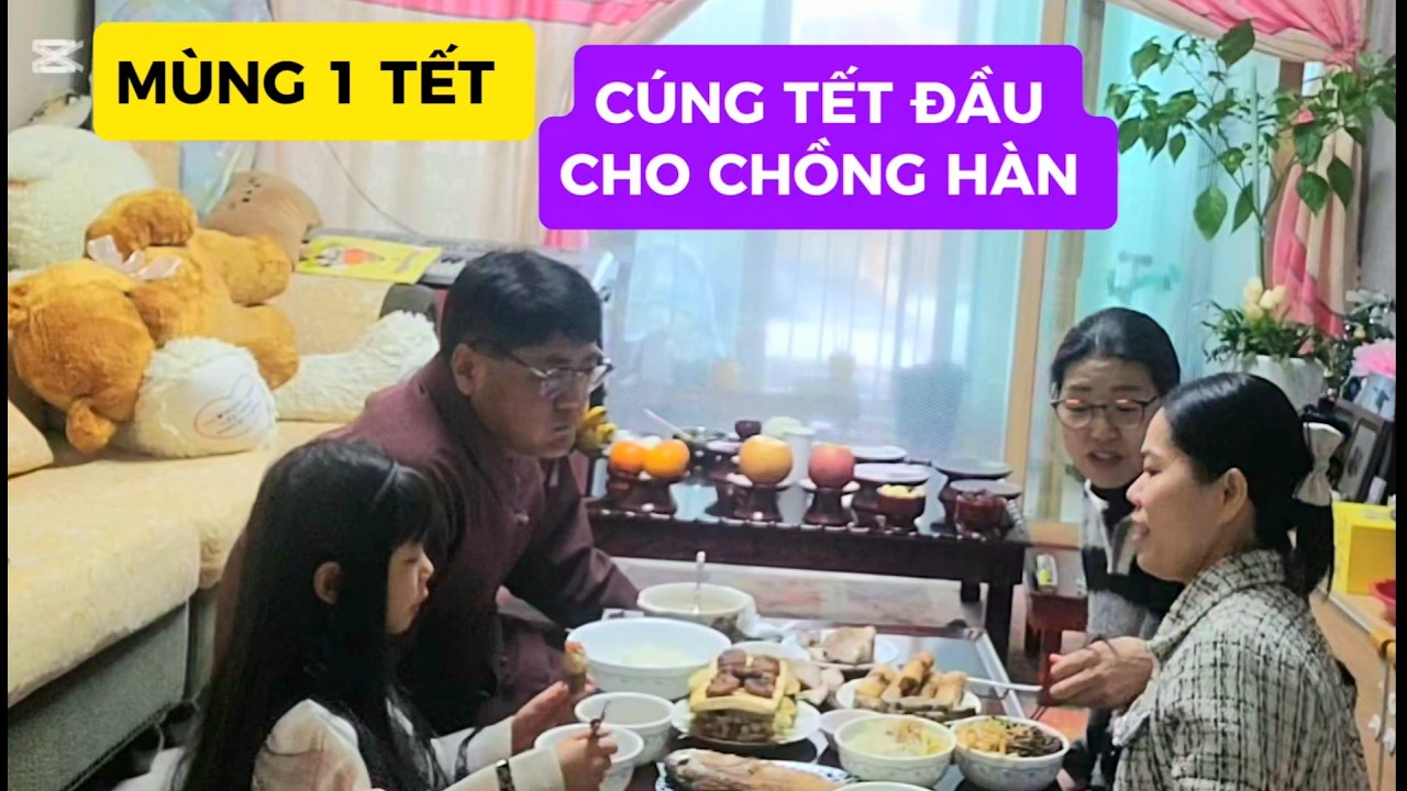 213# MÙNG 1 TẾT CHÚ VÀ CÔ ĐẾN NHÀ ĐỂ CÙNG CÚNG TẾT CHO BA CỦA HANA.