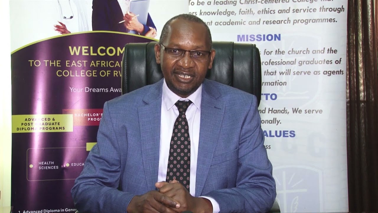 Rev. Prof. Diphus Chemorion Chosefu, Principal of East African Christian College (EACC)