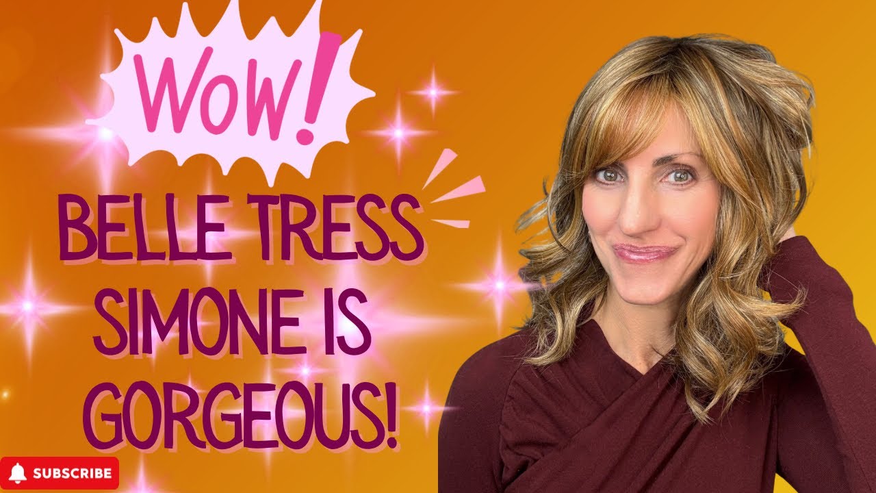 Belle Tress SIMONE Butter Pecan R Wig Review! Absolutely Gorgeous!
