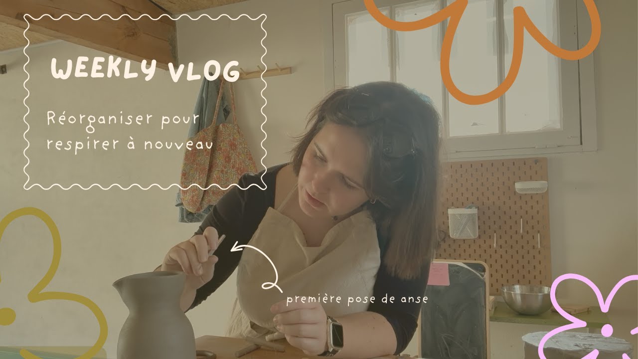 Organisation, routine et création : une semaine bien remplie à l’atelier