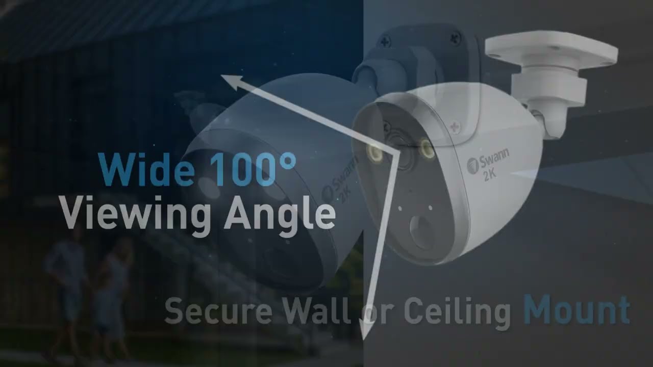 Swann 2KO Outdoor Wi-Fi Spotlight Camera - Intro (Oct 2022)