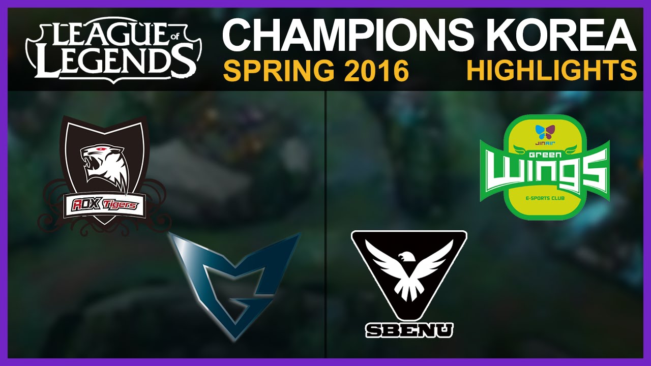 [Highlights] ROX vs SSG & JAG vs SBE / W3D4 / LCK Spring 2016