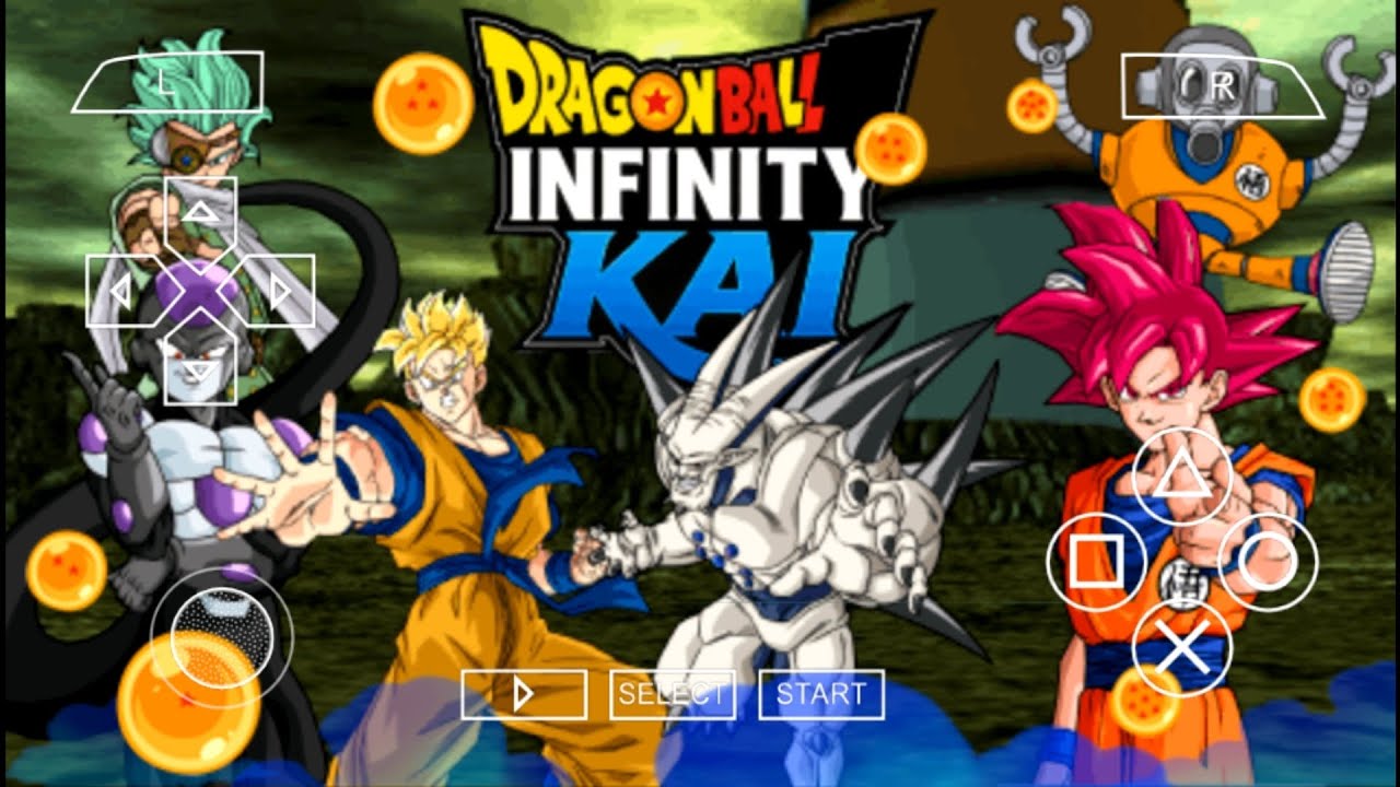 New mod dbz ttt DRAGONBALLINFINITYΚΑΙ V1 psp 
