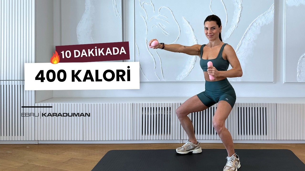 10 Dakikada 400 Kalori Yakıyoruz! 🔥