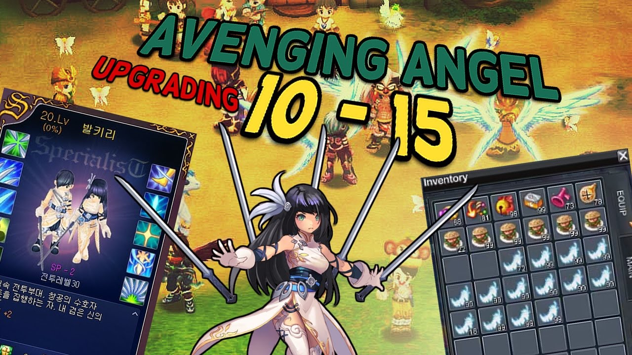 Nostale | Upgrading Avenging Angel (SP8) +10 to +15
