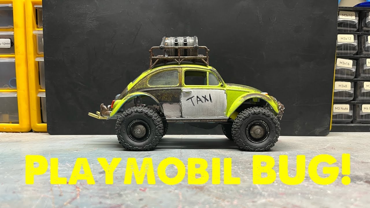 I&rsquo;ve FINALLY built a Playmobil VW BUG!