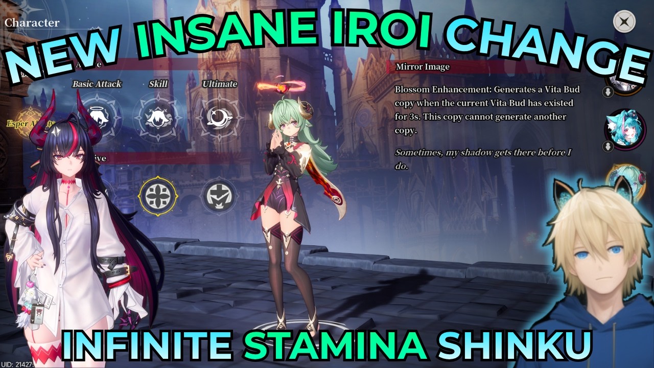 NTE Massive Iroi Changes/Infinite Shinku Stamina