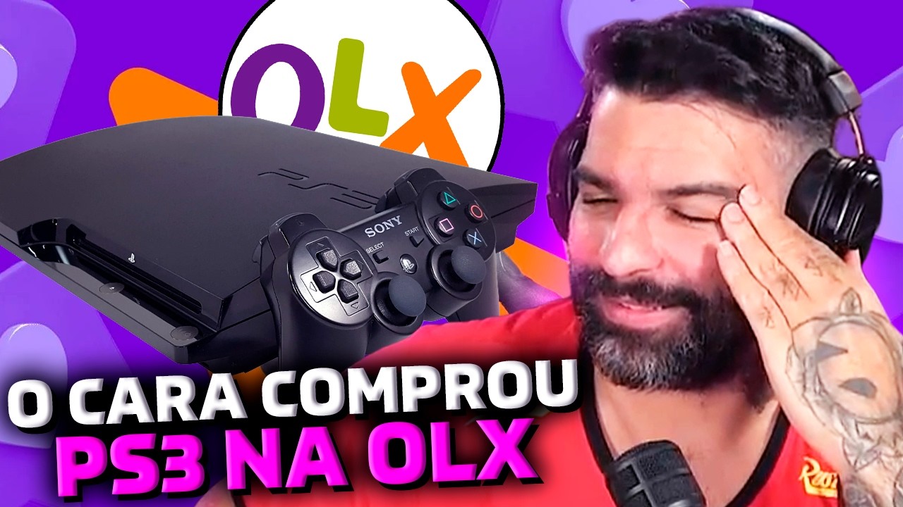 ELE COMPROU O PS3 NA OLX... VEIO TIJOLO OU VÍDEOGAME?