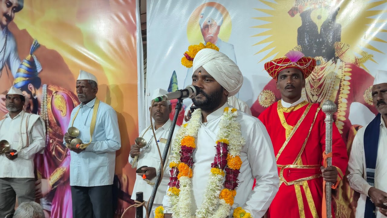 ह.भ. प. आत्माराम महाराज कुमठेकर यांची कीर्तन सेवा