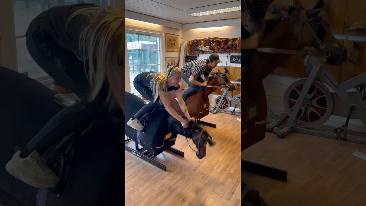 Learning to ride like a real JOCKEY!😎 #shorts #horse