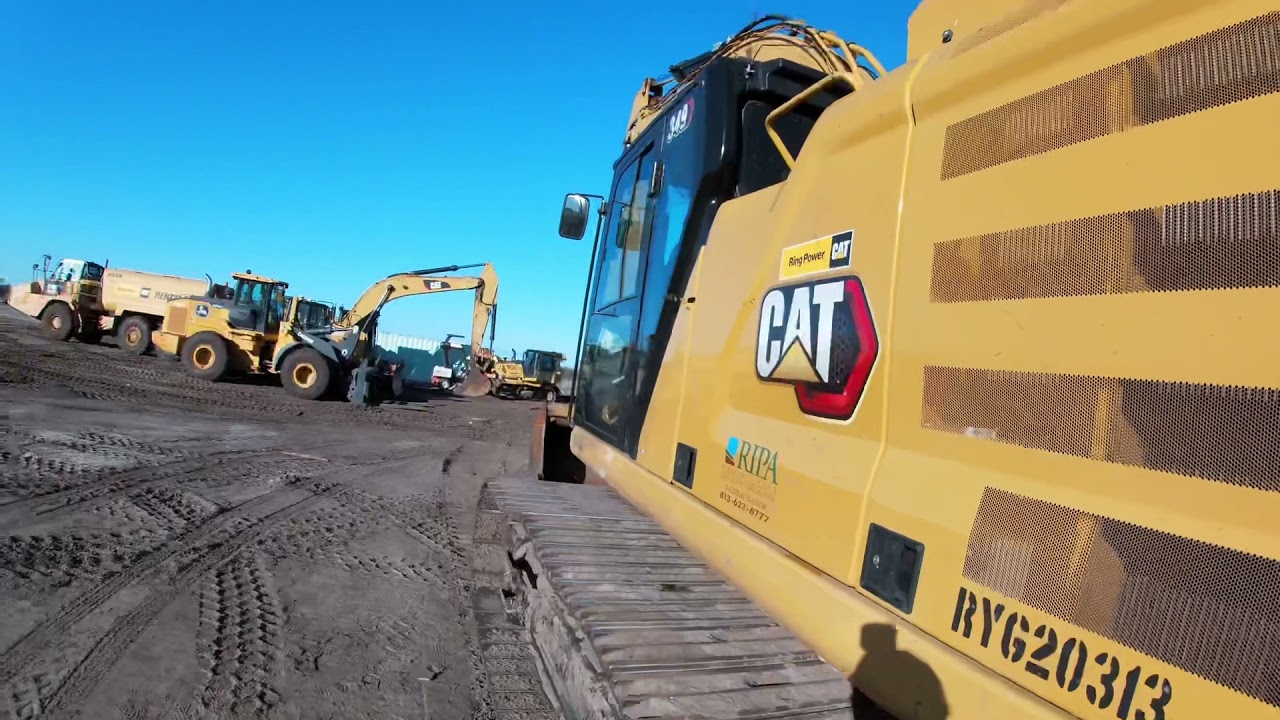 How to inspect a excavator.