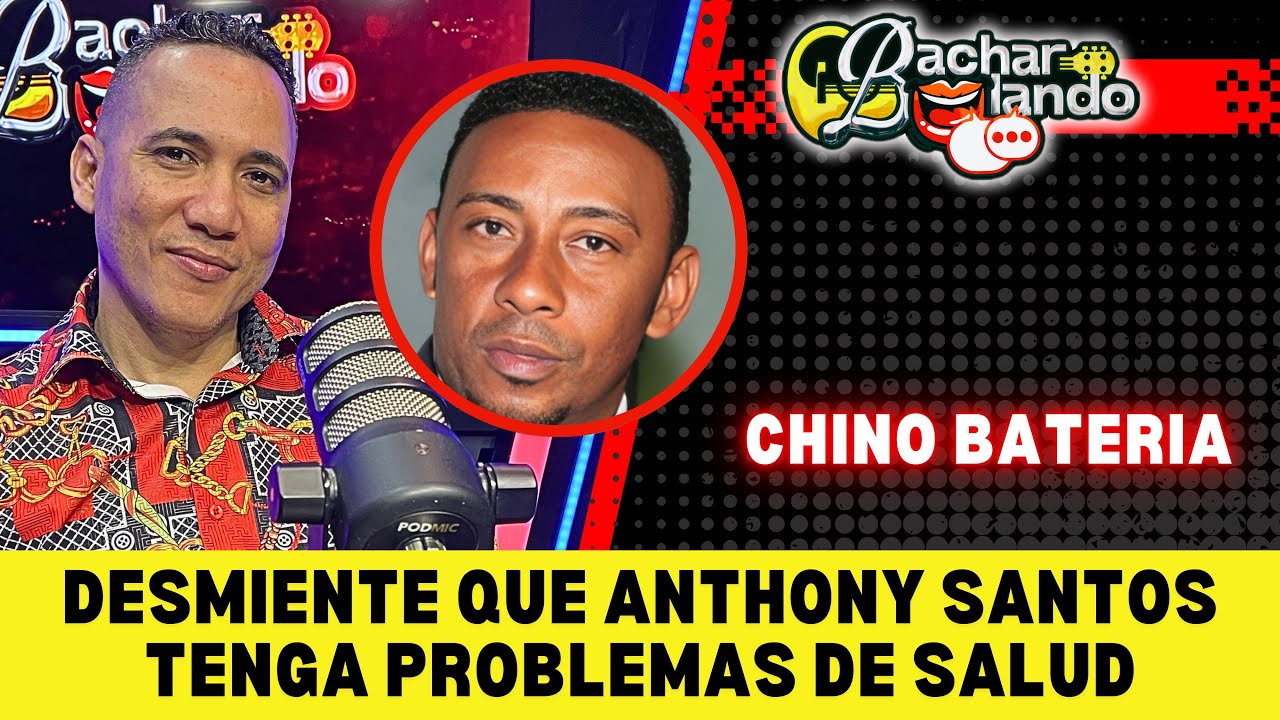 Músico de Anthony Santos “Chino Batería” desmiente que El Mayimbe tenga problemas de salud