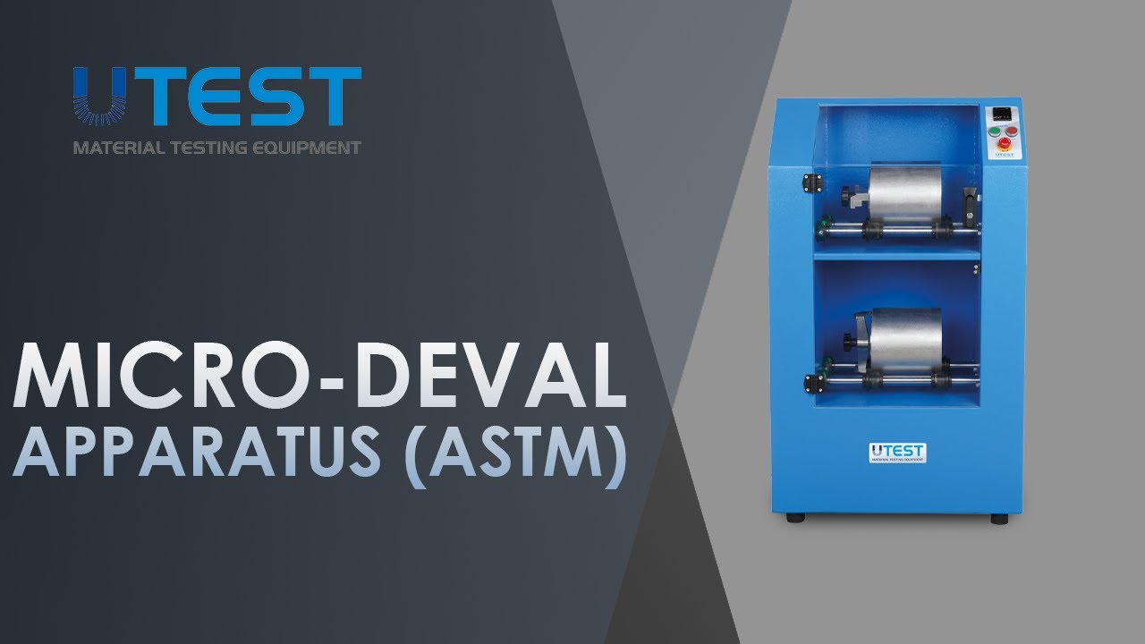 Micro-Deval Testing Equipment (ASTM)