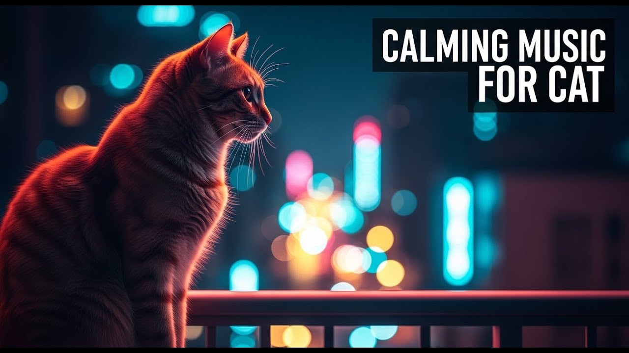 12 Hours of Relaxing Piano Music for Cats 💖 : Anxiety Relief, Deep Sleep, and Healing Insomnia