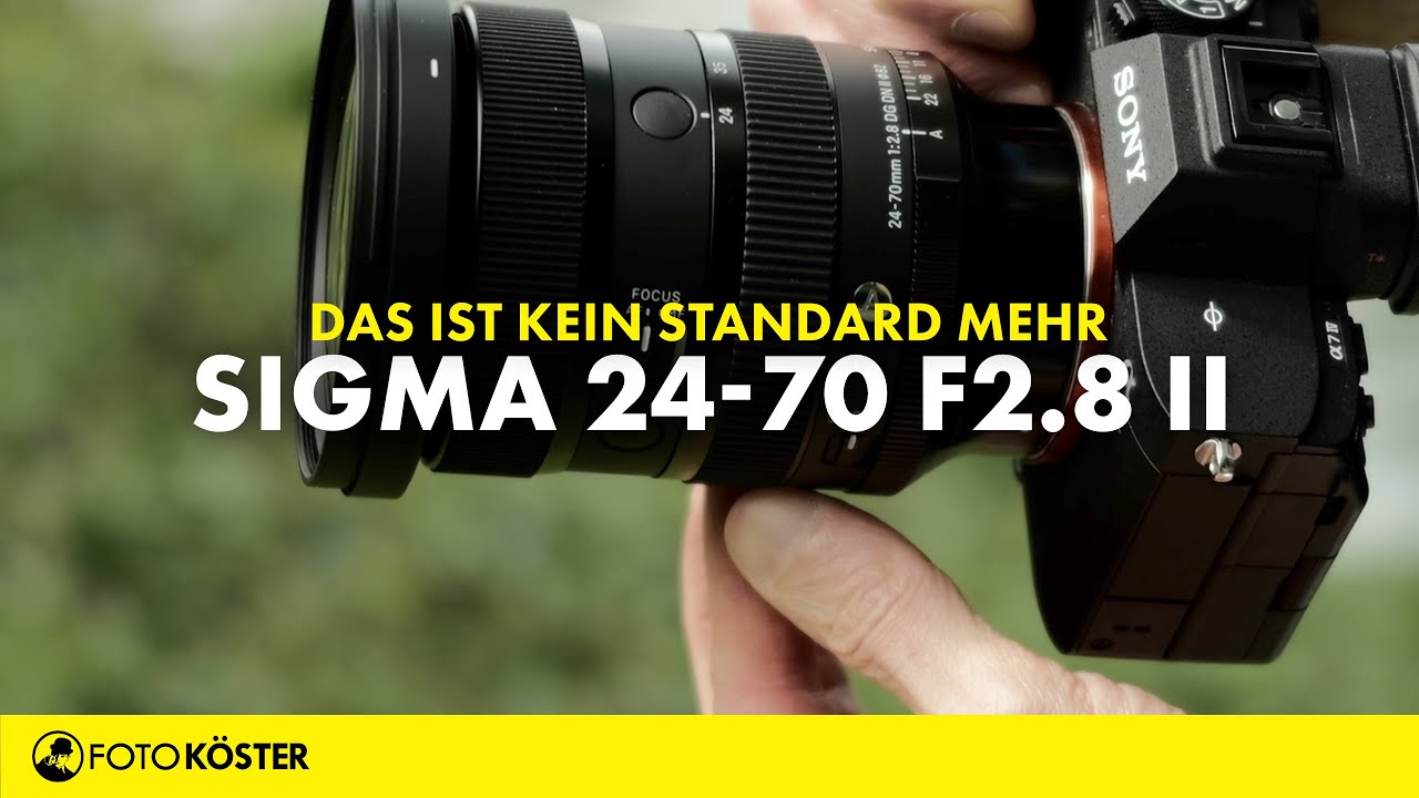 SIGMA 24-70 f2.8 DG DN II - Ein Standard wird zum Premium