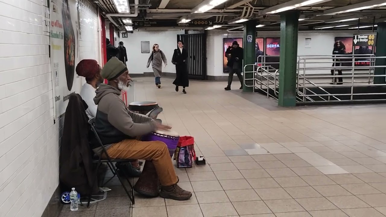 2/19　ニューヨーク地下鉄の音楽① / NYC subway music 1