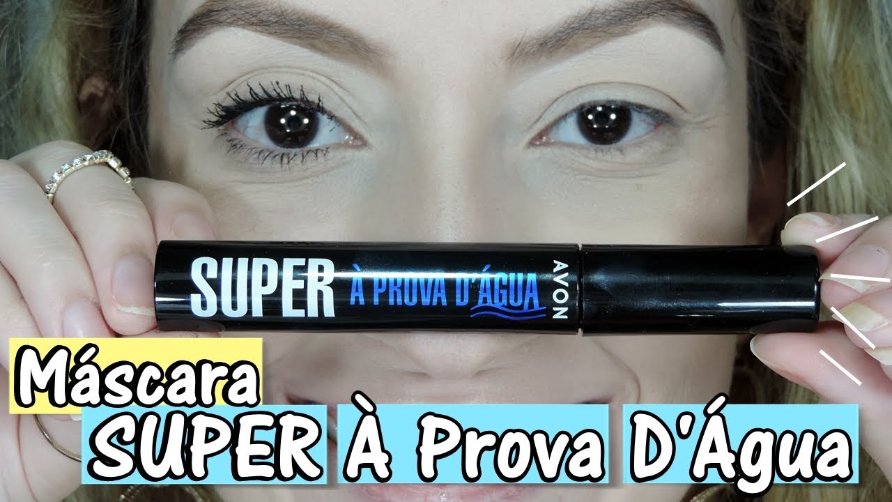 RESENHA: MÁSCARA SUPER À PROVA D'ÁGUA DA AVON | LAIANE LIRA