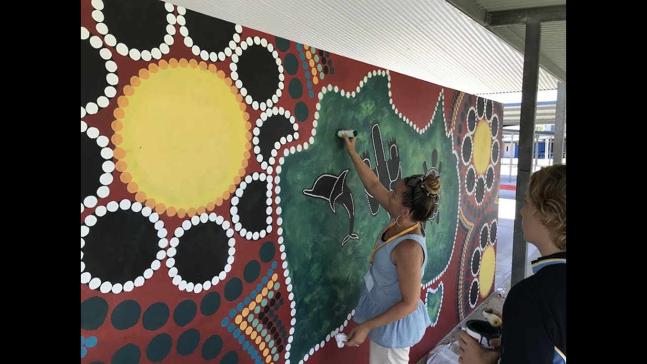 Indigenous Wall Art narrative by mPastortalCarer
