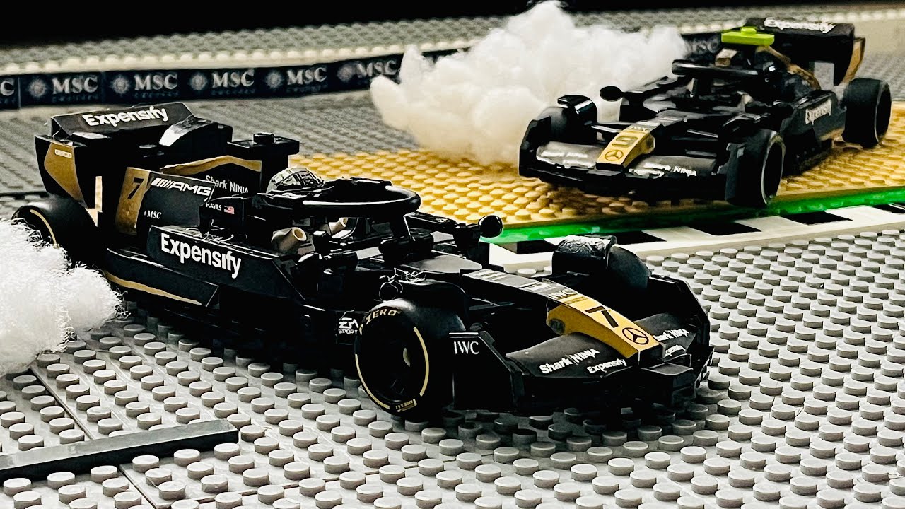 F1 The Movie - APX GP's Crash At Silverstone | LEGO Recreation