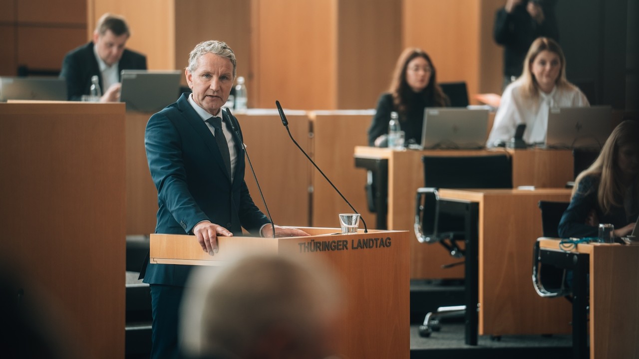 Bj&ouml;rn H&ouml;cke Grundsatzerkl&auml;rung &bdquo;Tanken darf kein Luxus sein!&ldquo;