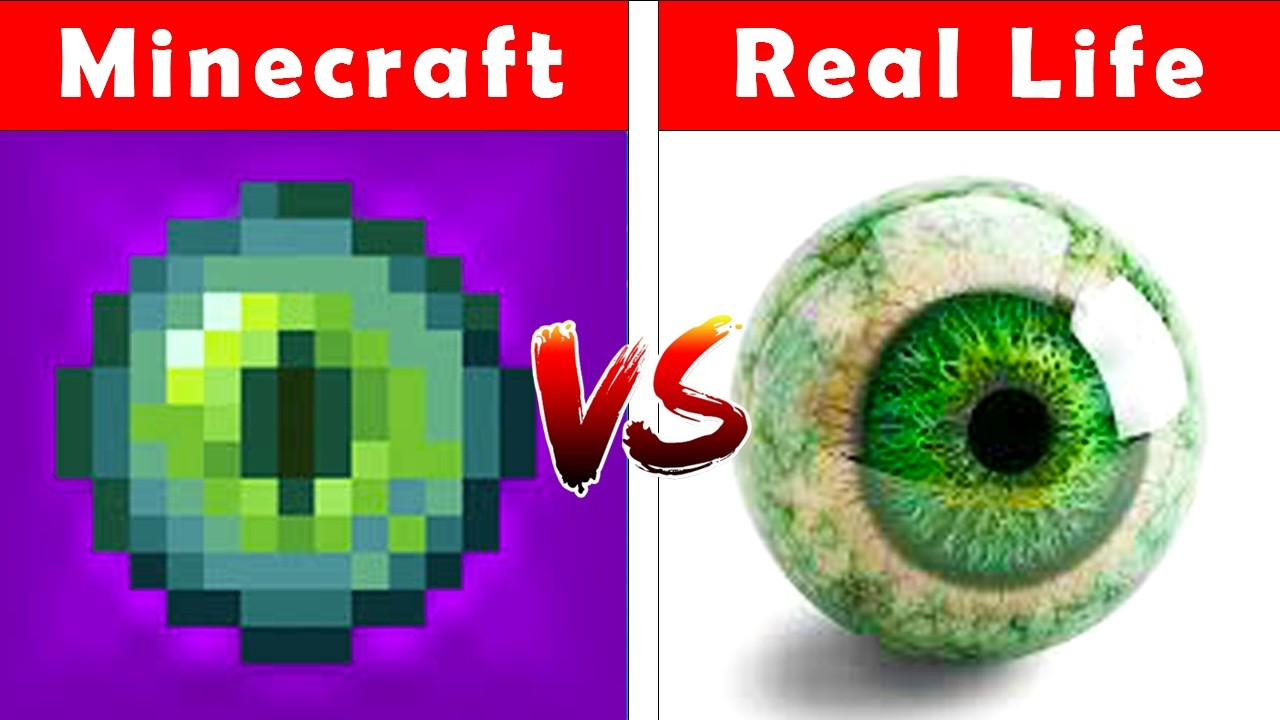 MINECRAFT vs REAL LIFE! [Minecraft VS Real World Animation]