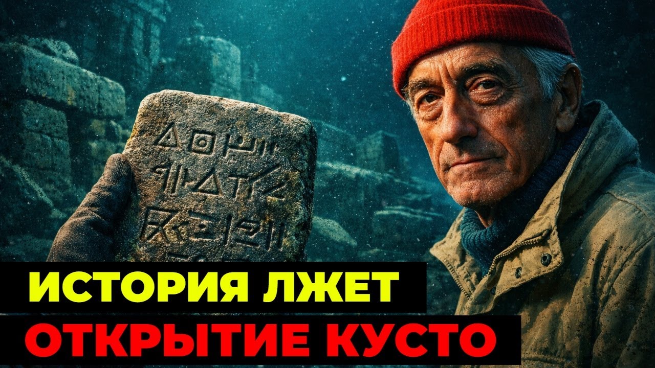 АТЛАНТИДА БЫЛА РЕАЛЬНОЙ, И ЖАК КУСТО ЗНАЛ ОБ ЭТОМ