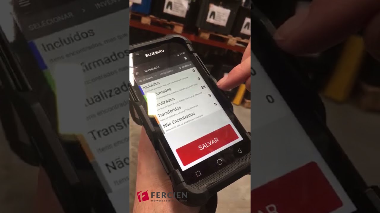 Automação de Inventários - leitura de Tags RFID de Ativos Imobilizados