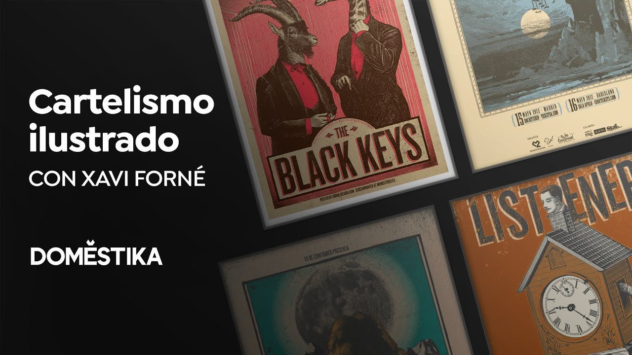 Cartelismo ilustrado | Un curso de Xavi Forné