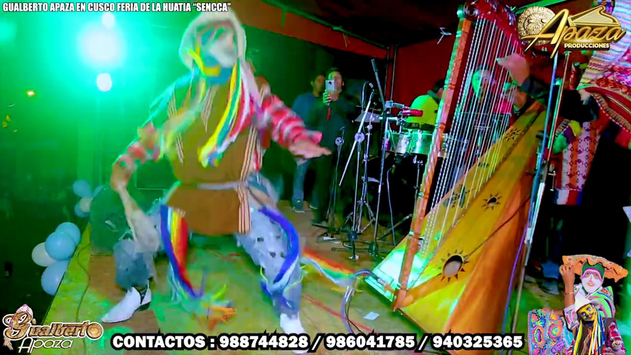 GUALBERTO APAZA EN LA GRAN FERIA DE LA HUATIA EN CUSCO / 2018 / 02